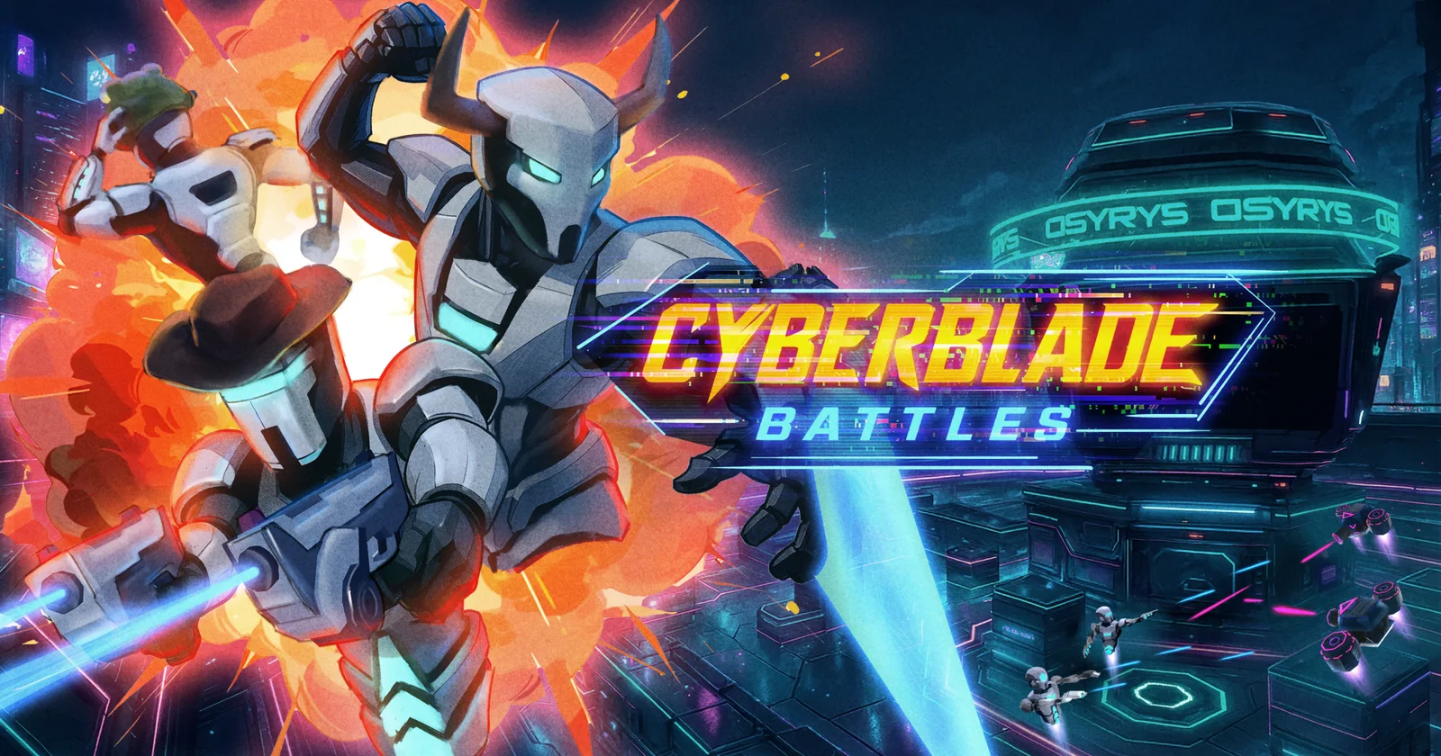 Cyberblade Battles key art