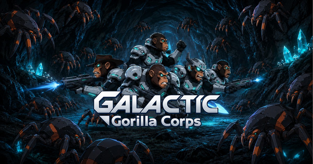 Galactic Gorilla Corps key art